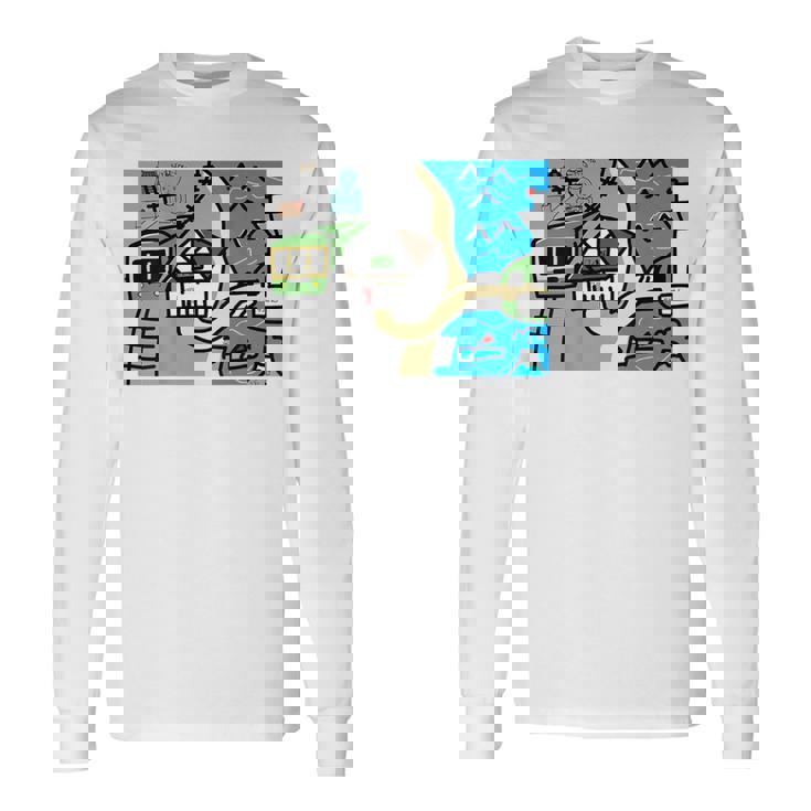 江ノ島・鎌倉の思い出 2025年リニューアルバージョン 長袖Tシャツ