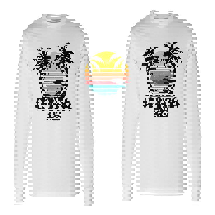 沖縄 2025 家族旅行 友達 団体行楽 マッチング 長袖Tシャツ