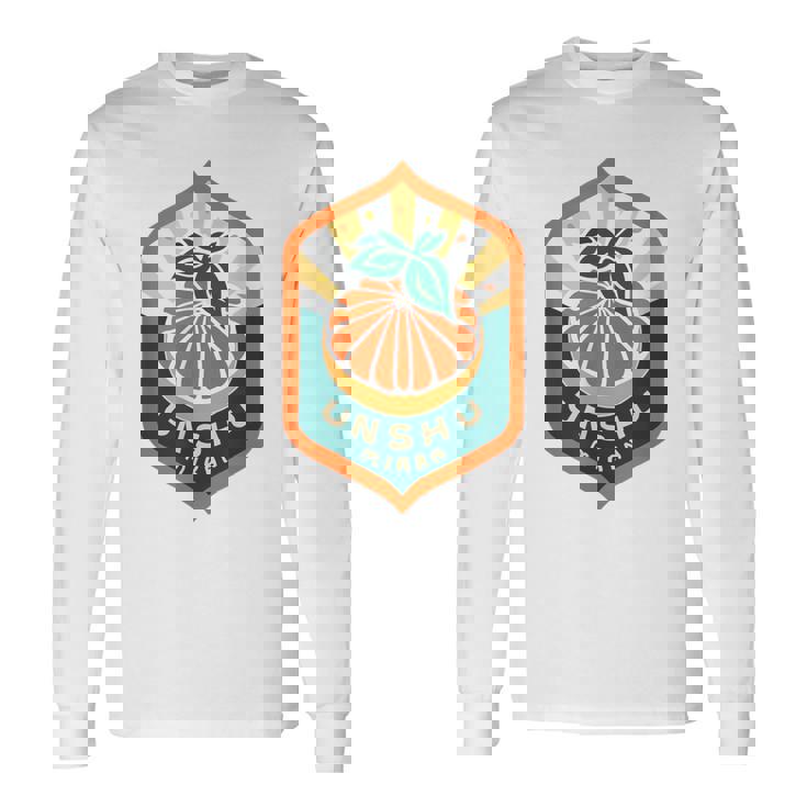 温州ミカン 長袖Tシャツ