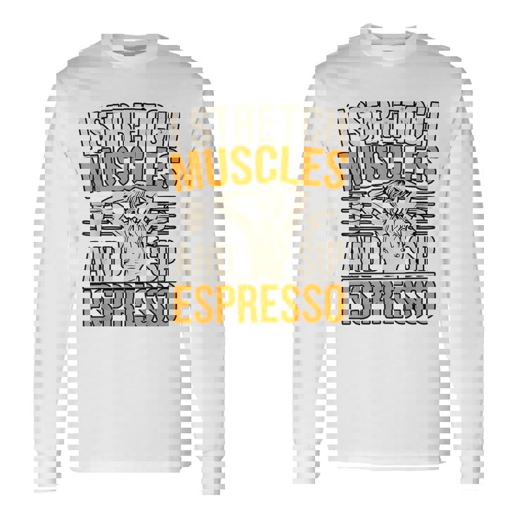 理学療法士 カフェイン 理学療法 コーヒードリンク 長袖Tシャツ