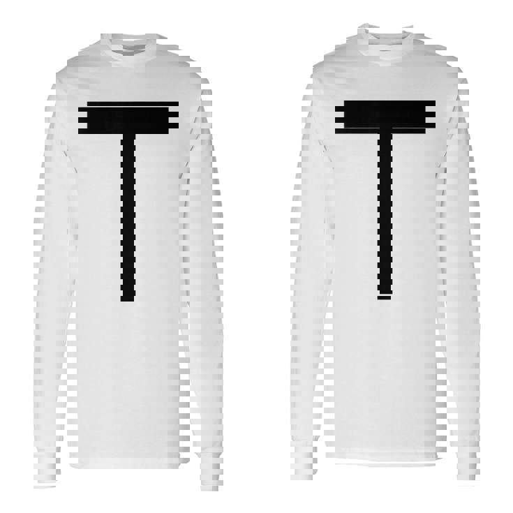 白い体操服 【T、Tt、Ttttー！】Tt兄弟 Ttブラザー 長袖Tシャツ