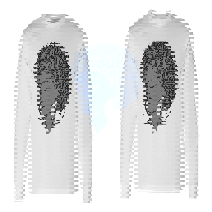 私は70年代80年代のファンクソウルミュージックが大好きです 長袖Tシャツ ギフトのアイデア