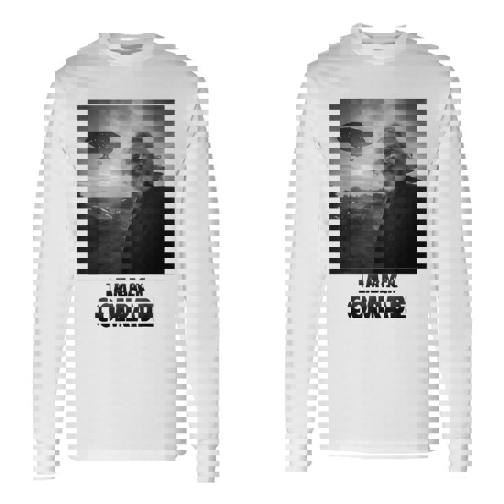 私は戻ってきた同志、共産主義者、カール・マルクス 長袖Tシャツ ギフトのアイデア