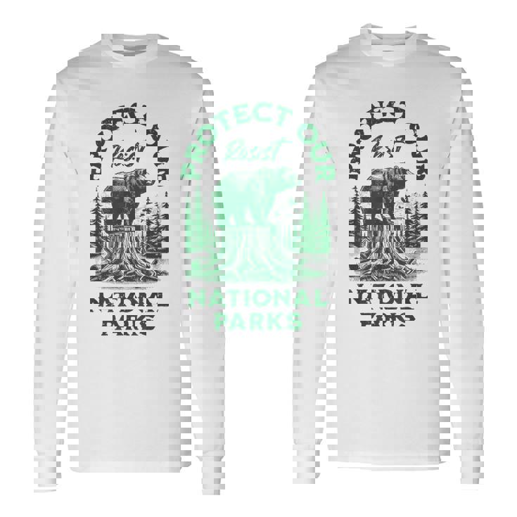 米国国立公園レジストサービス 長袖Tシャツ ギフトのアイデア