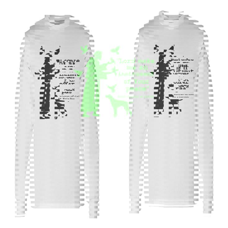 聖フランシスコ 長袖Tシャツ