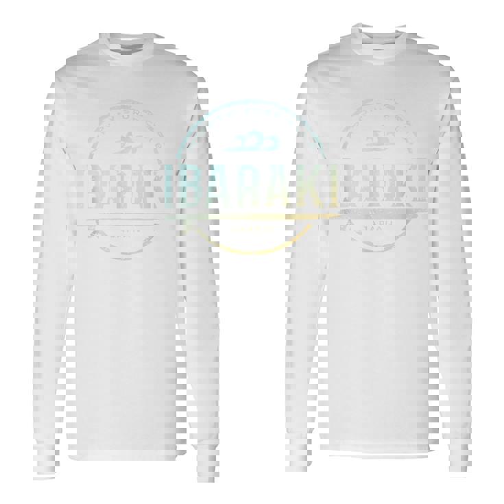 茨城ジャパンレトロ茨城ジャパンヴィンテージサーフ 長袖Tシャツ