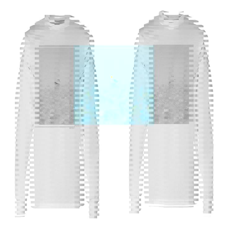 詩とメルヘン 葉祥明 おなかの赤ちゃんとお話ししようよ 長袖Tシャツ