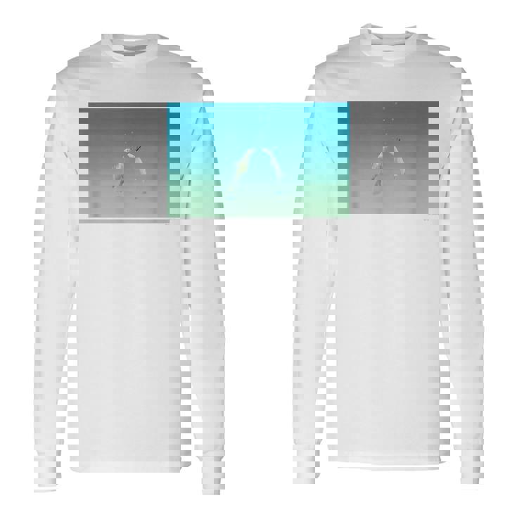 詩とメルヘン 葉祥明 ジェイクと海のなかまたち P27 長袖Tシャツ ギフトのアイデア