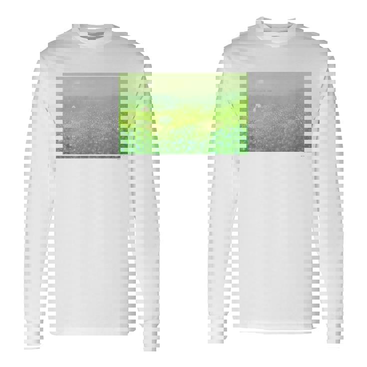 詩とメルヘン 葉祥明 妖精の棲む森 長袖Tシャツ