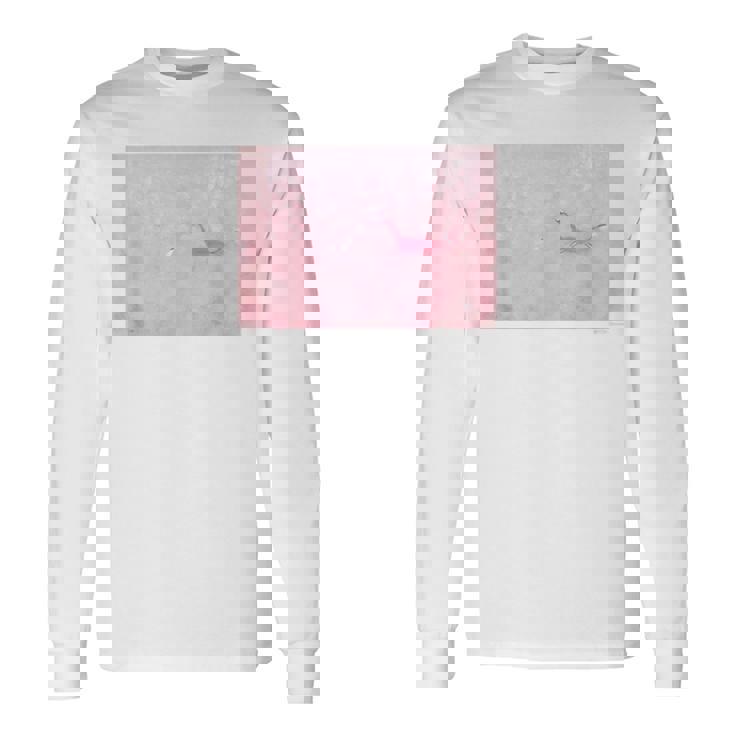 詩とメルヘン 葉祥明 私のネッシー 長袖Tシャツ