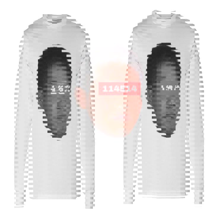 野獣先輩 114514 Iiyokoiyo 長袖tシャツ 長袖Tシャツ