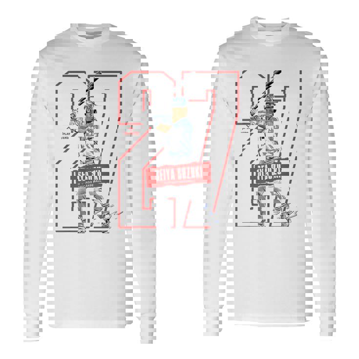 鈴木誠也 長袖Tシャツ