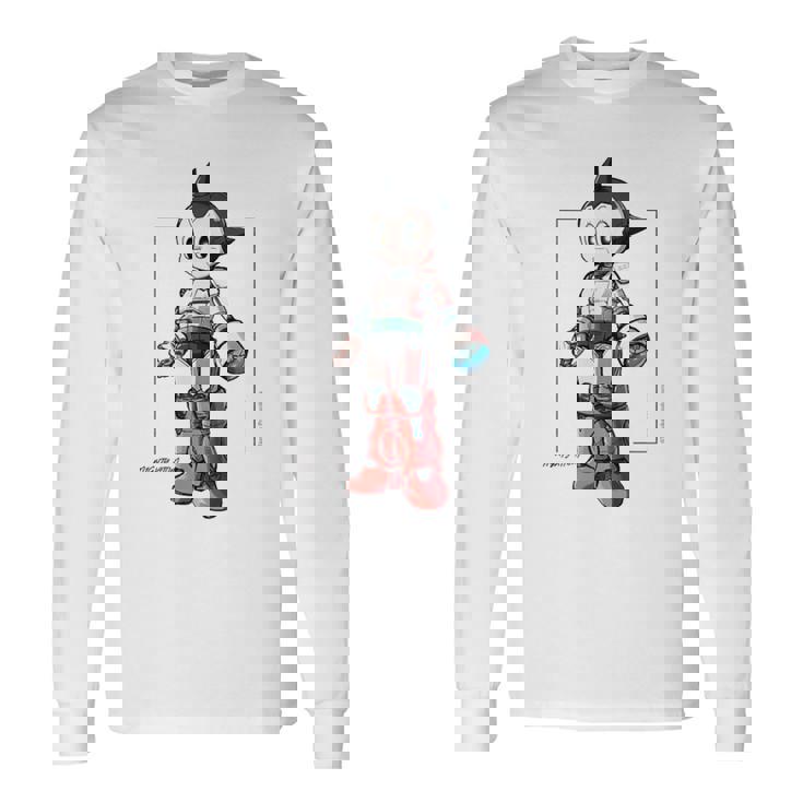 鉄腕アトム Mecanicalアトム A Ctezuka Productions 長袖Tシャツ