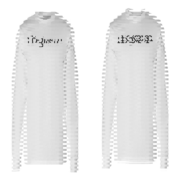 防弾少年団ライフ・ゴーズ・オン・ミニマリスト 長袖Tシャツ