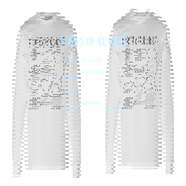 雲の種類 気象学者 予測 天気 雲 長袖Tシャツ