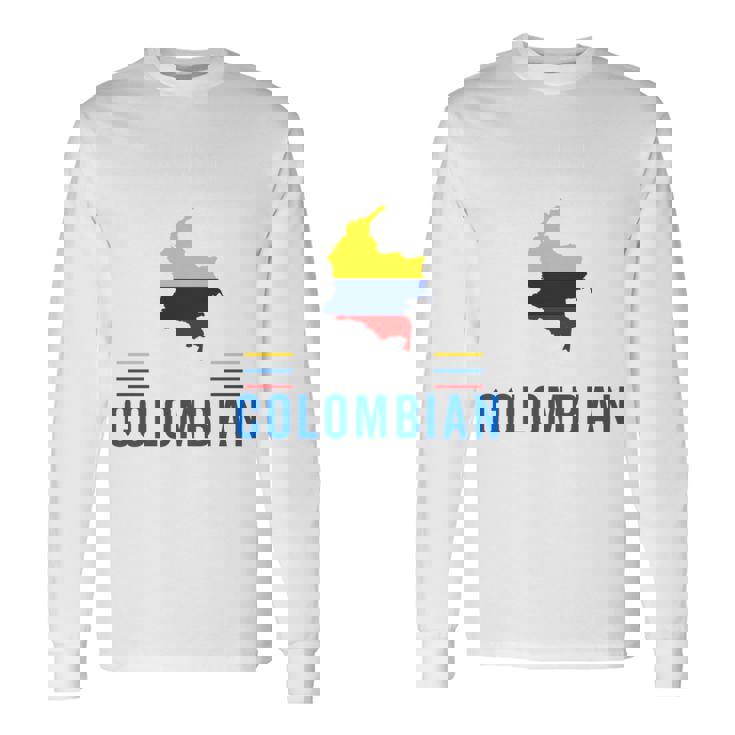 面白いコロンビアスラングjerga Colombiana メンズ レディース 長袖tシャツ 長袖Tシャツ