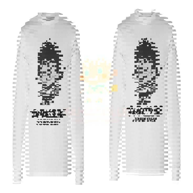 魂これ 讃岐 かわいい ドット絵 ゲーム 長袖Tシャツ