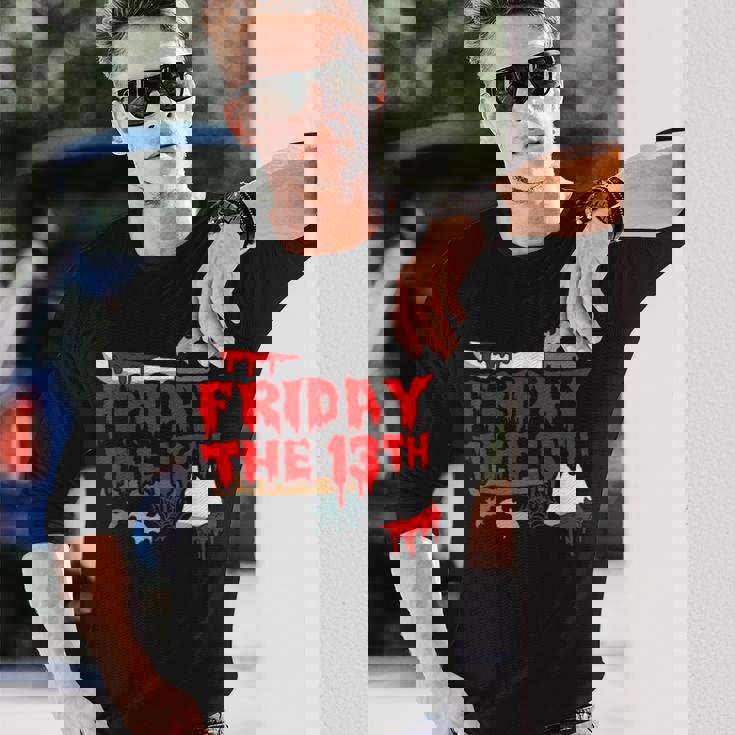 13日の金曜日 13 長袖Tシャツ 彼への贈り物