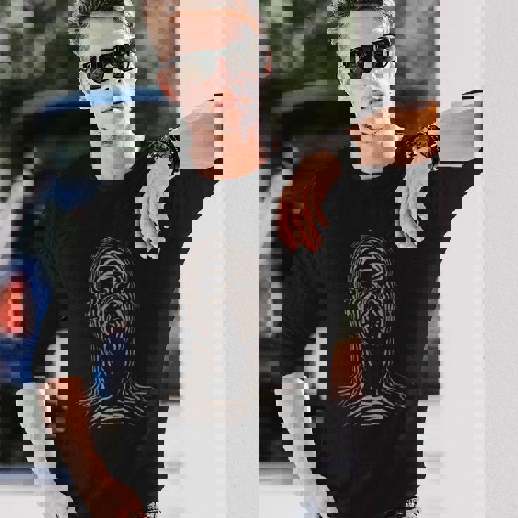 13階エレベーターバンド 長袖Tシャツ 彼への贈り物