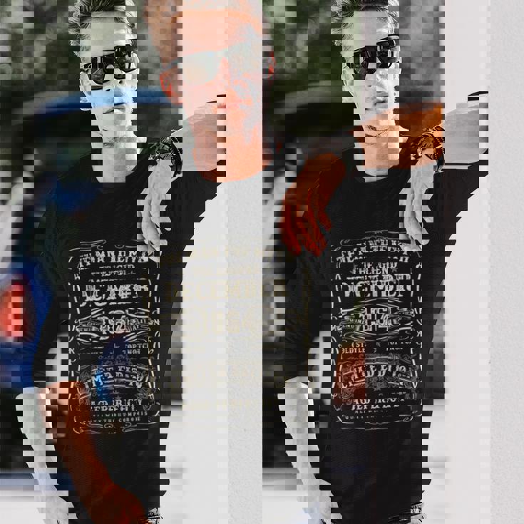 1964年12月 60歳の誕生日プレゼント 男性 60歳 誕生日 長袖Tシャツ 彼への贈り物