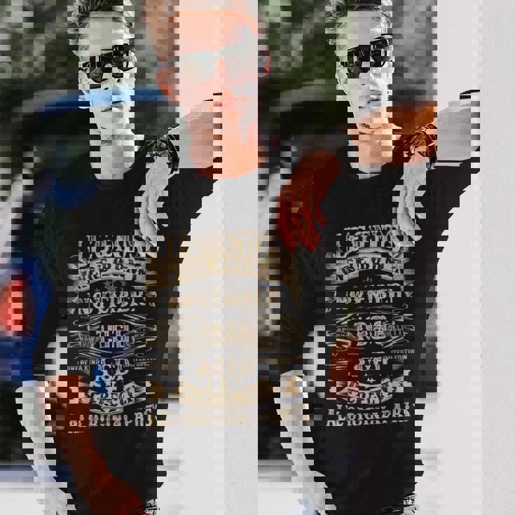 1968年11月 56歳 誕生日プレゼント 男性 56歳の誕生日 長袖Tシャツ 彼への贈り物