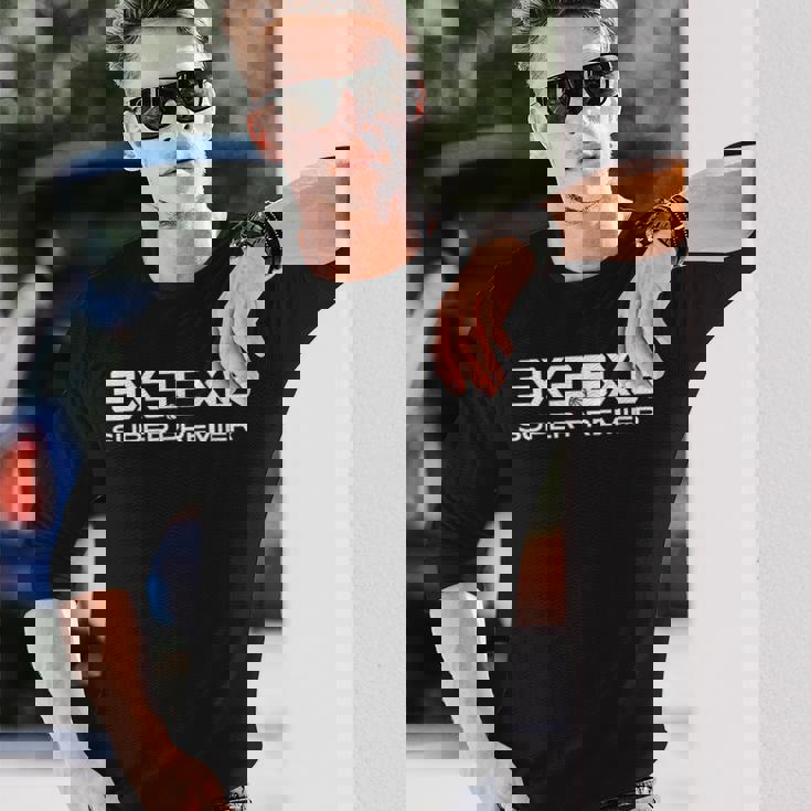 3X3Exeuper Premier ビッグロゴ 長袖Tシャツ 彼への贈り物