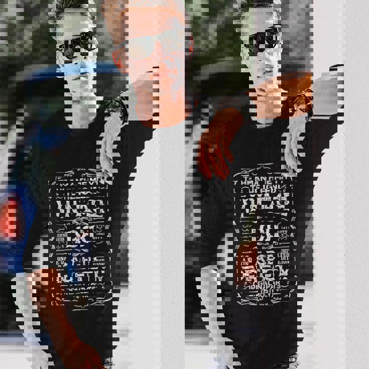 44歳の誕生日プレゼント ヴィンテージ 1981年 男性 面白い 44歳 1981年 長袖Tシャツ 彼への贈り物