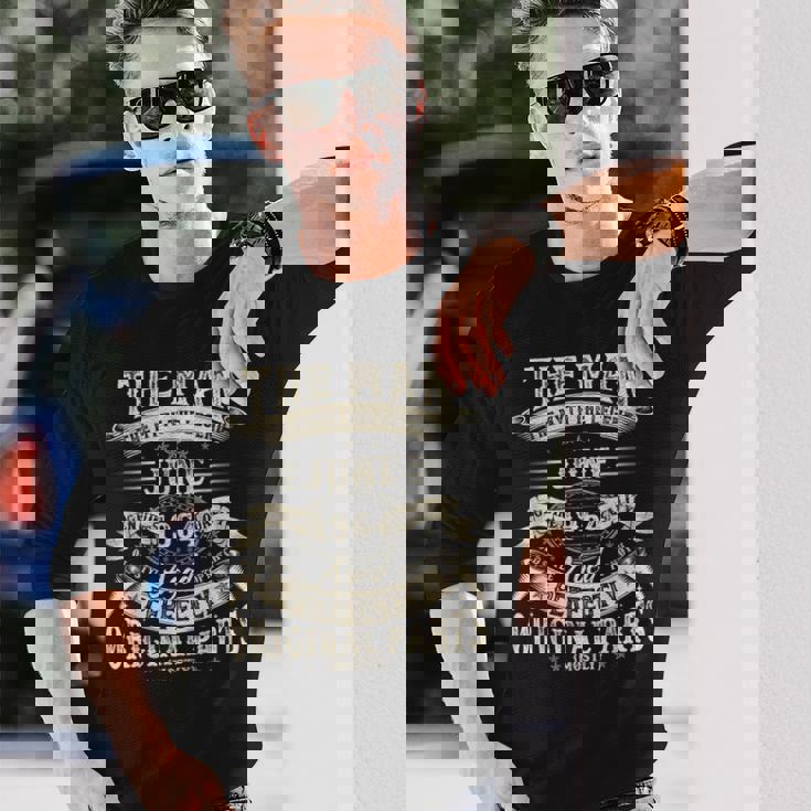 60歳の誕生日ギフト 男性用 面白い 60歳 誕生日 1964年6月 長袖Tシャツ 彼への贈り物