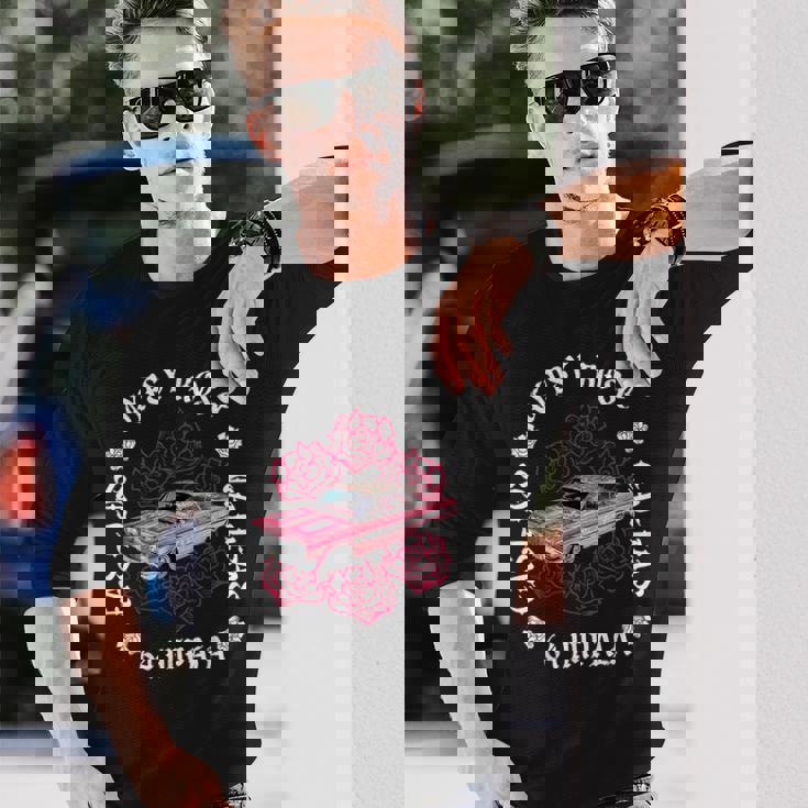 64 インパラ ジプシー ローズ イースト ロス ローライダー 長袖Tシャツ 彼への贈り物