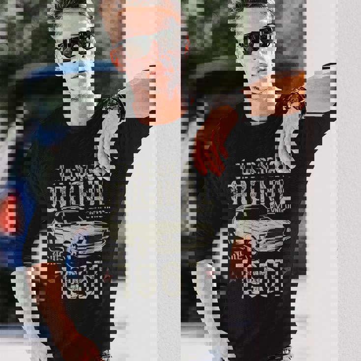 64歳の誕生日 1961年クラシックカー 長袖Tシャツ 彼への贈り物