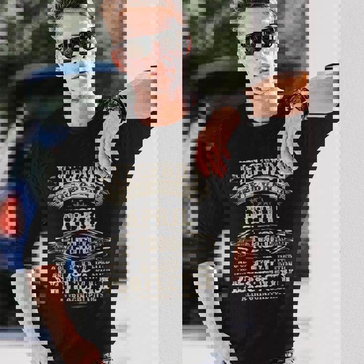 65歳の男性への誕生日プレゼント 65歳 誕生日 1960年4月 長袖Tシャツ 彼への贈り物