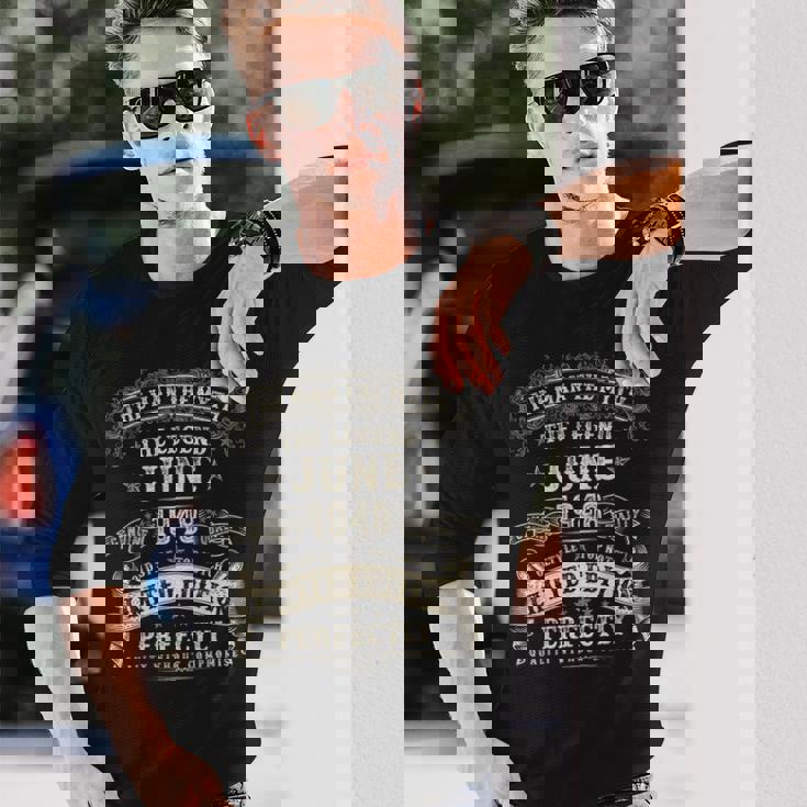 77歳 誕生日プレゼント 男性用 1948年6月 77歳の誕生日 長袖Tシャツ 彼への贈り物