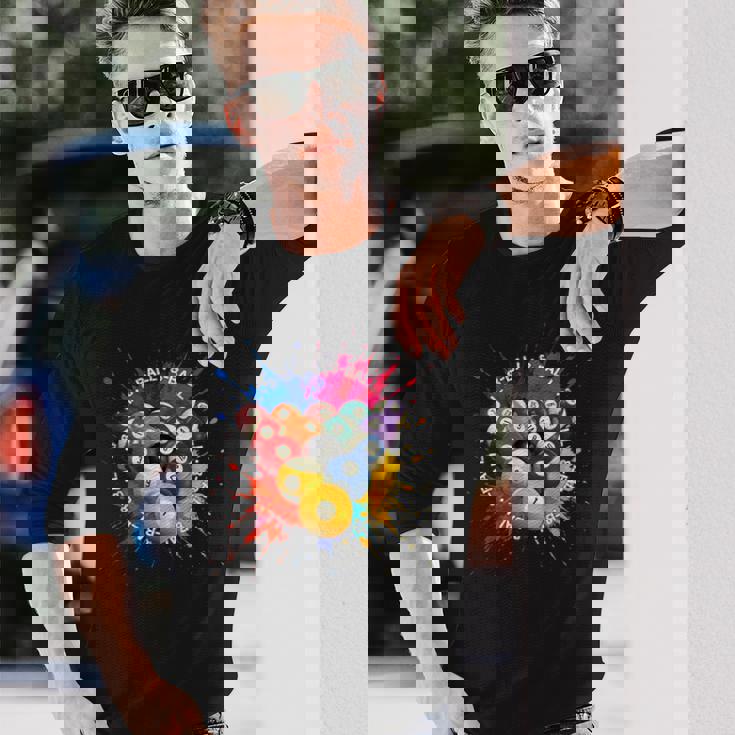 8-Ball Pool Team クールなグラフィックデザインリーグとトーナメント 長袖Tシャツ 彼への贈り物