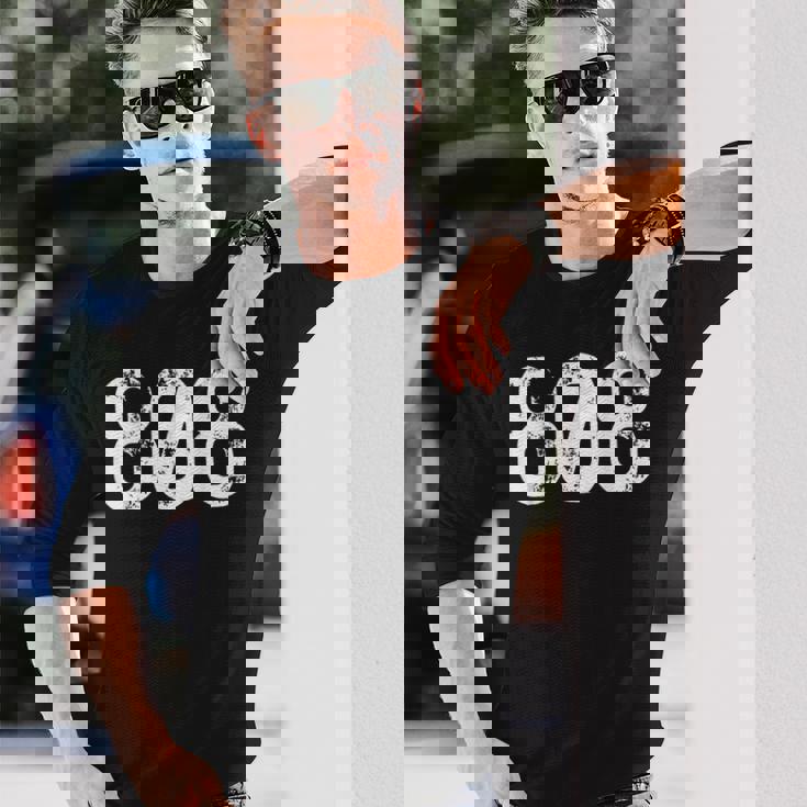 808 エリアコード ハワイ 携帯 エリア コード 808 長袖Tシャツ 彼への贈り物