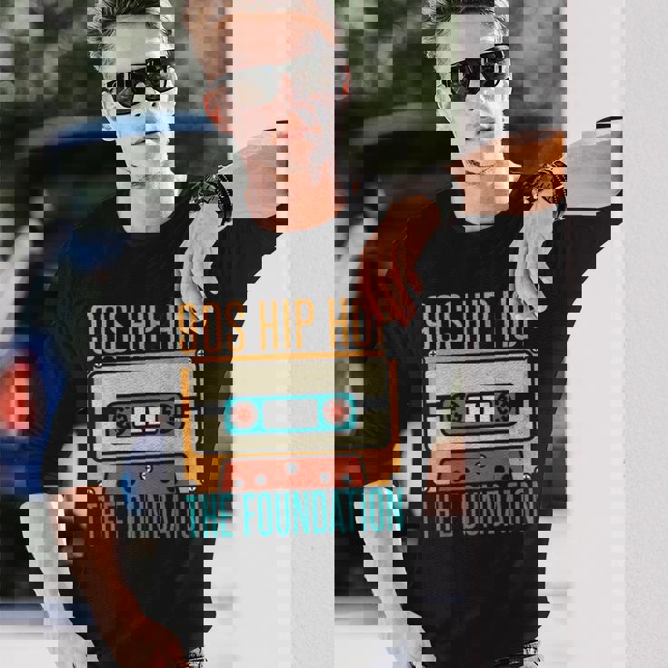 90S ヒップホップ The Foundation 90S ヒップホップ 長袖Tシャツ 彼への贈り物