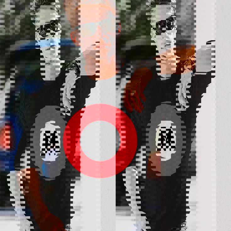 A Tokyo Metro Marunochi Line 東京メトロ丸ノ内線 長袖Tシャツ 彼への贈り物