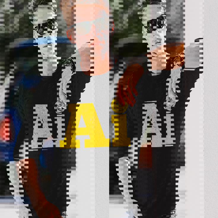 Ai 人工知能 Ai 長袖Tシャツ 彼への贈り物