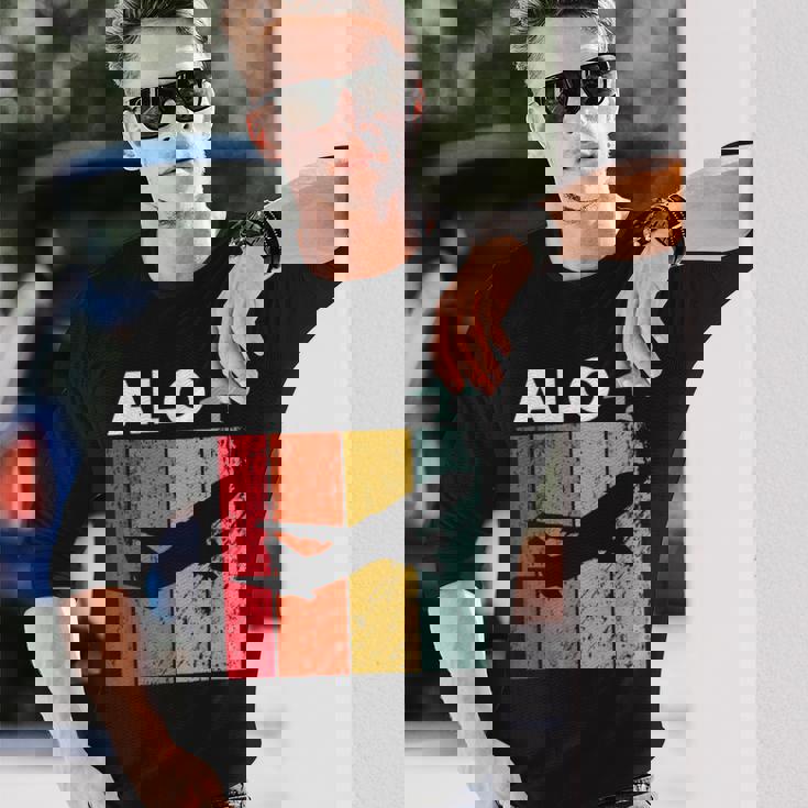 Alo ウォータールー空港 長袖Tシャツ 彼への贈り物