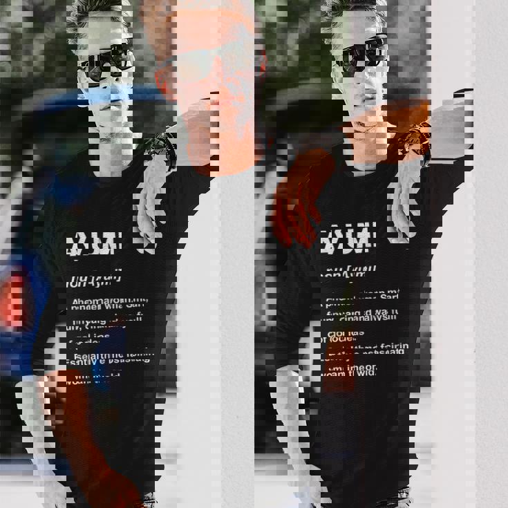 Ayumi 歩美 長袖Tシャツ 彼への贈り物