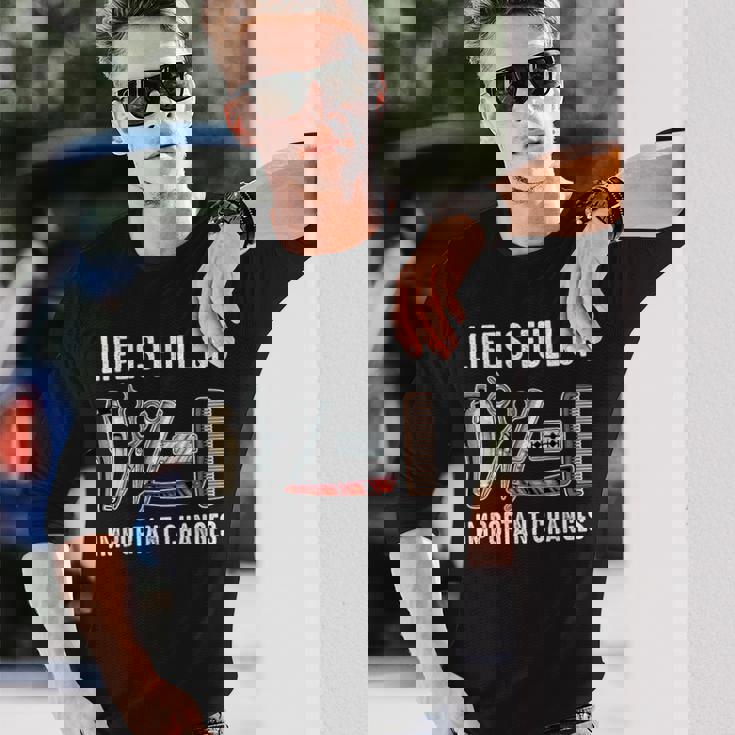 Barber ヘアドレッサー ヘアスタイリスト バーバーショップ バーバー 長袖Tシャツ 彼への贈り物