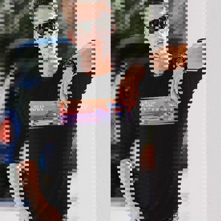 Beautifuleaside Town Hayama Unset Myusy 長袖Tシャツ 彼への贈り物