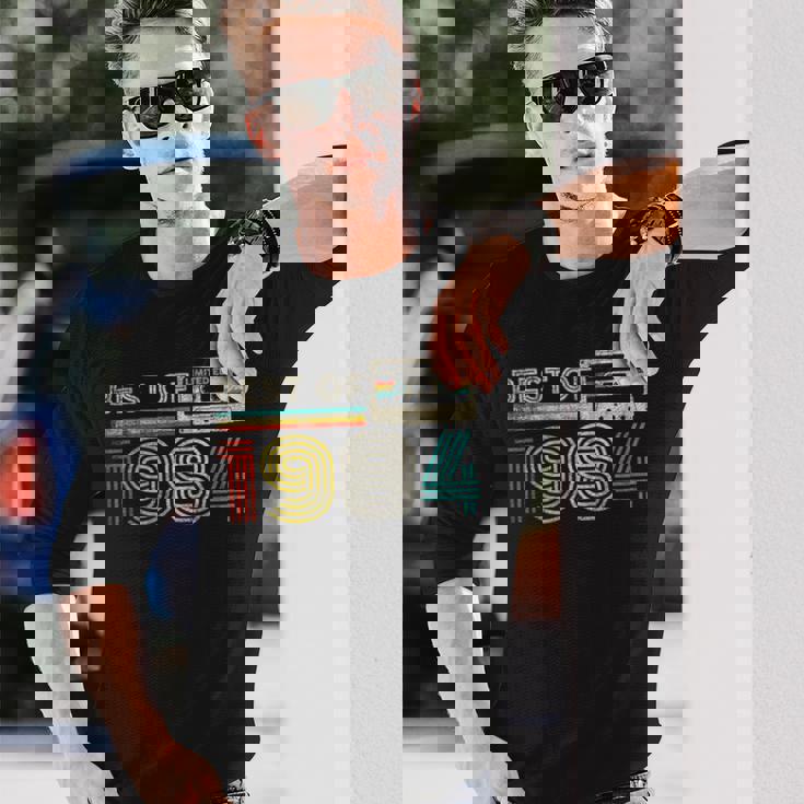 Best Of 1984 Classic Birthday 1984 Cassette Tapeintage 長袖Tシャツ 彼への贈り物