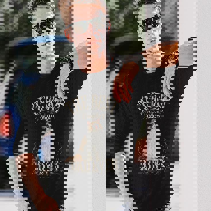 メンズ Best Ragdoll Dad Ever ラグドールキャットギフト レトロビンテージ 長袖Tシャツ 彼への贈り物