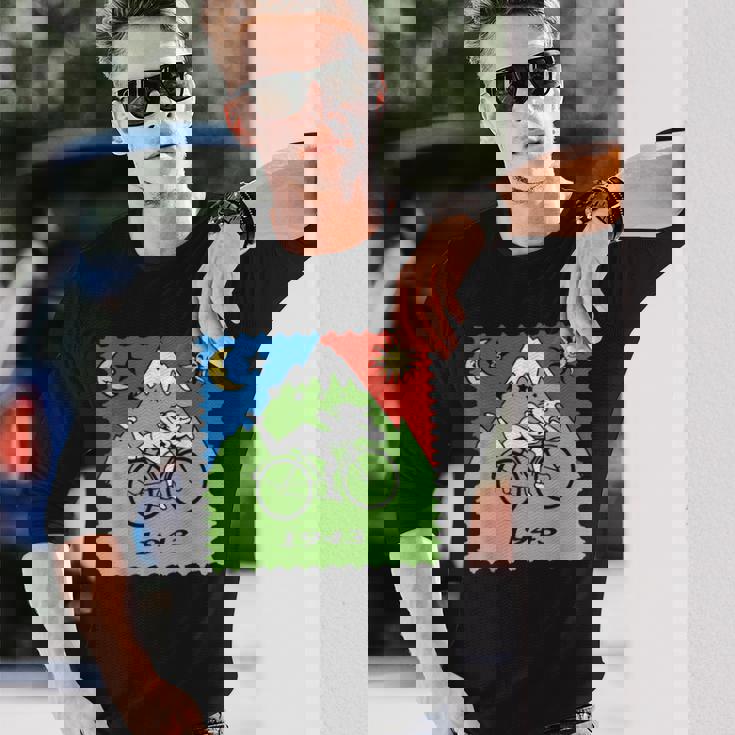 Bicycle Day 1943 Lsd Acid Hofmann Trip 長袖Tシャツ 彼への贈り物