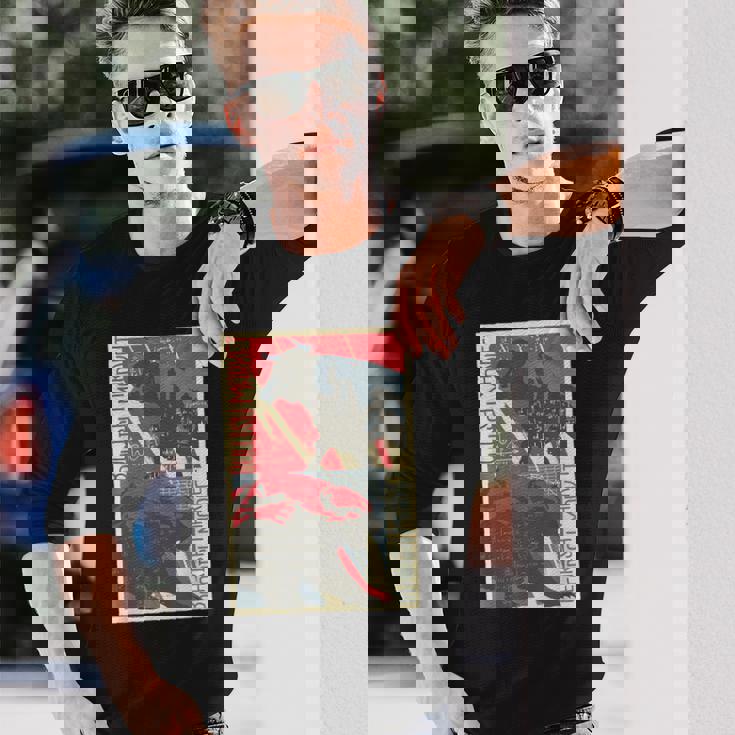 Bull And Beartocks 投資家トレーダーアート 長袖Tシャツ 彼への贈り物