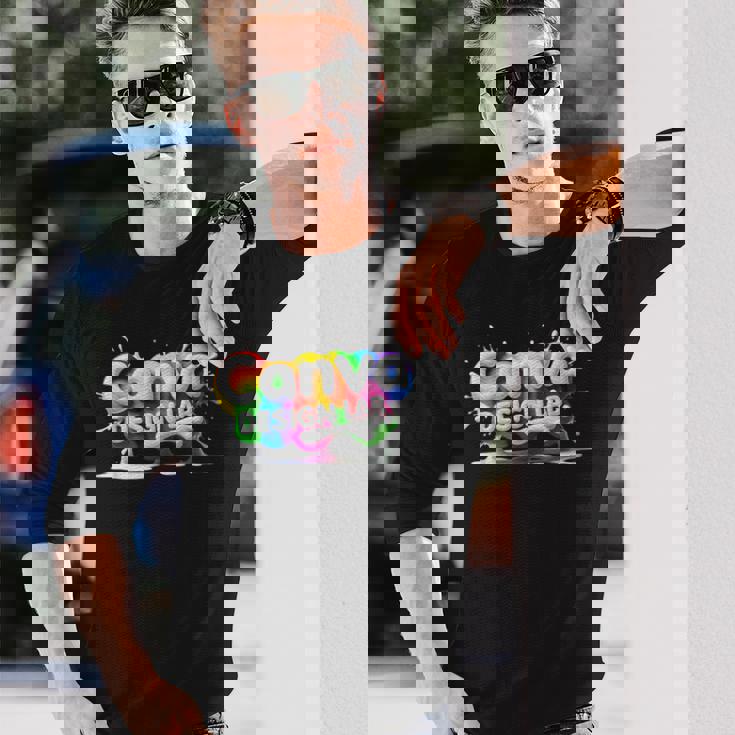 Canva Lab ２０２５オリジナル 長袖Tシャツ 彼への贈り物