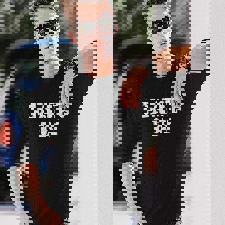 Chaotic Gay 面白い ゲイプライド ユーモア Lgbtq Gay 長袖Tシャツ 彼への贈り物