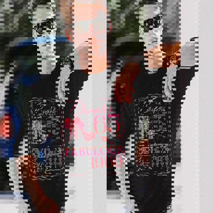 Chapter 65 Fabulousince 1960 Diamond Heels 65Th Birthday 長袖Tシャツ 彼への贈り物