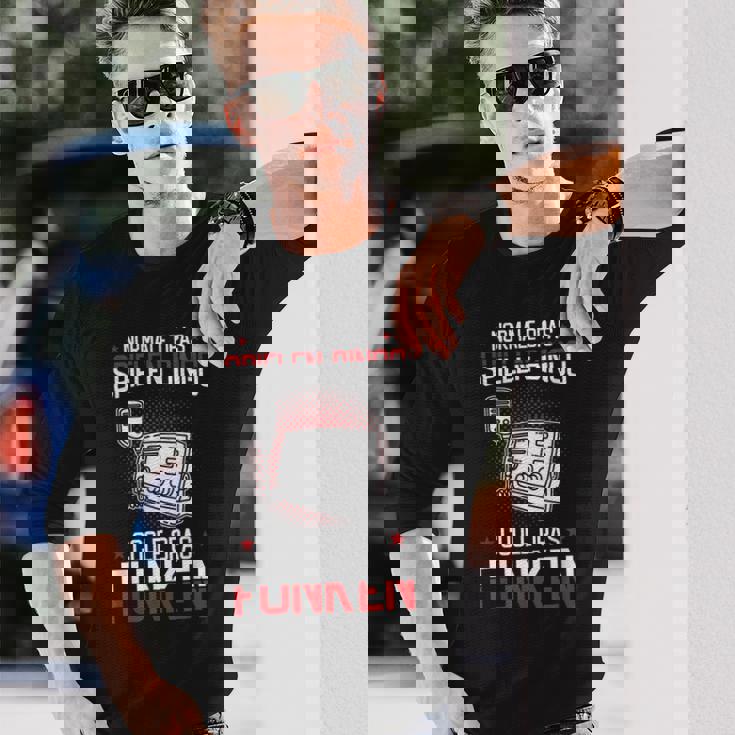 メンズ Coole Opas Funken アマチュア無線機 アマチュア無線機 長袖Tシャツ 彼への贈り物