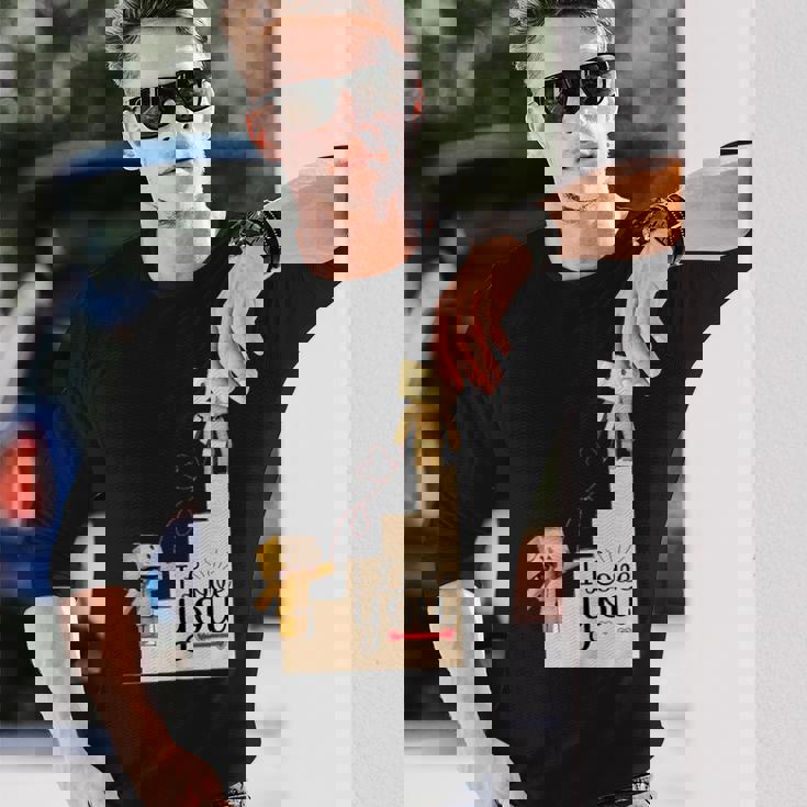 Danbo's Love 長袖Tシャツ 彼への贈り物